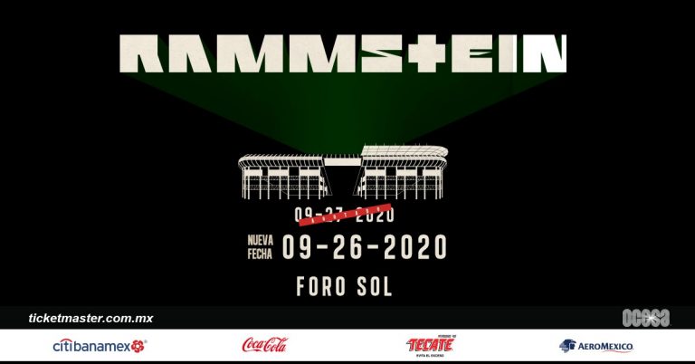 Rammstein CDMX 26 sep 2020